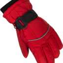 Utaly Boys-Girls-Winter-Snow-Ski-Gloves-Kids Waterproof Snowboard-Glove Warm Outdoor Sports-Mittens for Children 5-10 Years