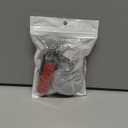 Sindeda for Kia Key Fob Cover,with Leather Keychain Protector Compatible with Cerato Ceed Forte NIRO Sorento Seltos Sportage Soul Telluride Remote/Smart Key,Key Fob Shell(Red)