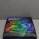 talkhigh 400ft Outdoor LED Strip Lights Waterproof,IP68 Outside Led Light Strips Waterproof with App and Remote,Music Sync RGB Exterior Led Rope Lights with Self Adhesive Back for Roof,Deck