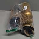 Christmas Cow Bells - Metal Hanging Cow Bells | Set Of 3 Giant Harmony Cow Bells | Large Vintage Metal Cowbells | Giant Gold Brass Cowbell With Country Style Craftsk | Country Style Home Decoration