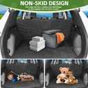 Cargo Liners for 2020-2025 Ford Escape Trunk Mat with Seat Back Cover Accessories, All Weather Rear Cargo Mat Backrest Protector for 2020 2021 2022 2023 2024 2025 Escape