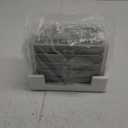 Frebeauty Acrylic Jewelry Organizer Earring Organizer Box with 5 Drawers Earring Holder Organizer with Velvet Trays Clear Jewelry Box for Women Earring Display for Rings Studs(Grey)