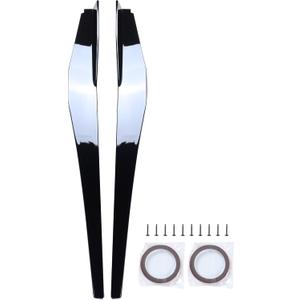 Side Skirts Fit for 2020-2024 Chevy Corvette C8 Stingray & Z51 Side Skirt Extension Lip Panels Splitter Spoiler Diffuser Wing Body Kit Air Dam Corvette C8 Accessories (Glossy Black)