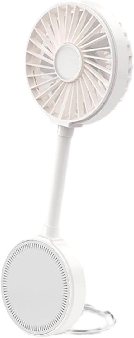 Phone Fan 900mAh 7 Vane Type-C 3 Level Low Noise Magnetic Cell Phone Fan with Magnetic Ring, Flexible Neck & Bracket for Desk for Home, School, Office