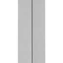 BESTILL 24 Inch Brushed Nickel Ceiling Mount Shower Arm and Flange, Square Rain Shower Arm
