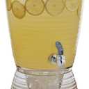 CreativeWare Bark Beverage Dispenser, 2.5 Gallon, Clear, (Pack of 1) (2.5 Gallon)