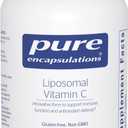 Pure Encapsulations Liposomal Vitamin C - Immune Support Supplement - Antioxidant Nourishment - Daily Vitamin - Non-GMO & Gluten Free - 120 Capsules, EXP 10/2027
