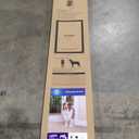 PetSafe Sliding Glass Pet Door - No-Cut DIY Install Doggy Door for Renters - Aluminum Frame - Adjustable Height 75 7/8" to 80 11/16" - Ideal for Large Dogs Up to 100 lb - White