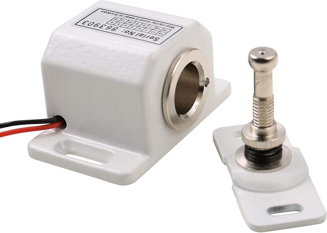 MATEE DC12V Metal Fail Secure Mode Multifunctional Mini Electric Cabinet Lock for File Cabinet & Display Case