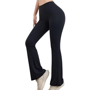 Full Lycra Sports Pants for Yoga Size Small Black S