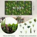 60"x120", UV Resistant Artificial Ivy Grass Wall Boxwood Plant Roll