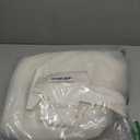 Flower Girl Dress Girls Dresses Wedding Satin V-Back Pearls for Pageant Prom Ball Gowns Party (4-5T)