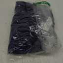 HIYIYEZI Womens Shorts Comfy Summer High Waist Linen Shorts for Women (Small, Navy Blue)