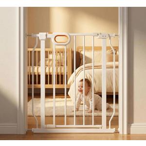 23.8-28.3 Inch Wide Small Narrow Baby Gate for Stairs