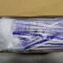 100 Pack 1ml Syringes with Needle - 27G 1/2 inch Disposable 1cc Luer Lock Syringe for Scientific Lab Use, Sterile Individually Wrapped
