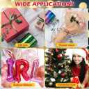 Silver Curling Ribbon, 500 Yards Shiny Metallic Thin Silver Ribbon for Balloon Strings, Gift Wrapping, Party, Festival, Celebratory