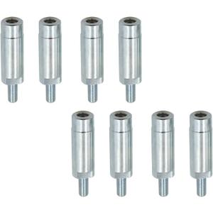 Set of 8 High Performance 5" Wheel Spacers fit ATV UTV with M10-1.25 threads Compatible for Honda Yamaha Kawasaki Suzuki Polaris