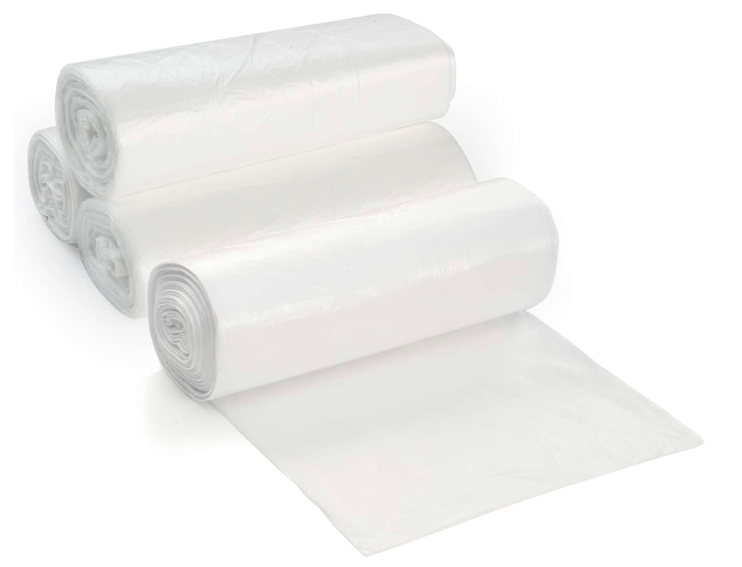 Executive Collection 8-10Gallons Clear Wastebasket Liners 1000Bags