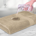 Luxury Soft Bath Sheet Towels Set - 650 GSM Cotton Luxury Bath Towels Extra Large 35x70 | Highly Absorbent and Quick Dry | Hotel Quality Extra Large Bath Towels Oversized, Beige, 2 Pack