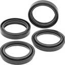 All Balls Racing 56-139 Fork & Dust Seal Kit Compatible with/Replacement for Honda Suzuki Triumph