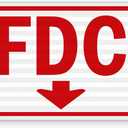 FDC Sign 12" x 6", 60 MIL Engineer Grade Honeycomb Reflective Aluminum, Fire Department Connection Sign, 1 Pack, Rust Free Aluminum, UV Protected, Weather Resistant, Waterproof, Durable Ink, Wall Mount