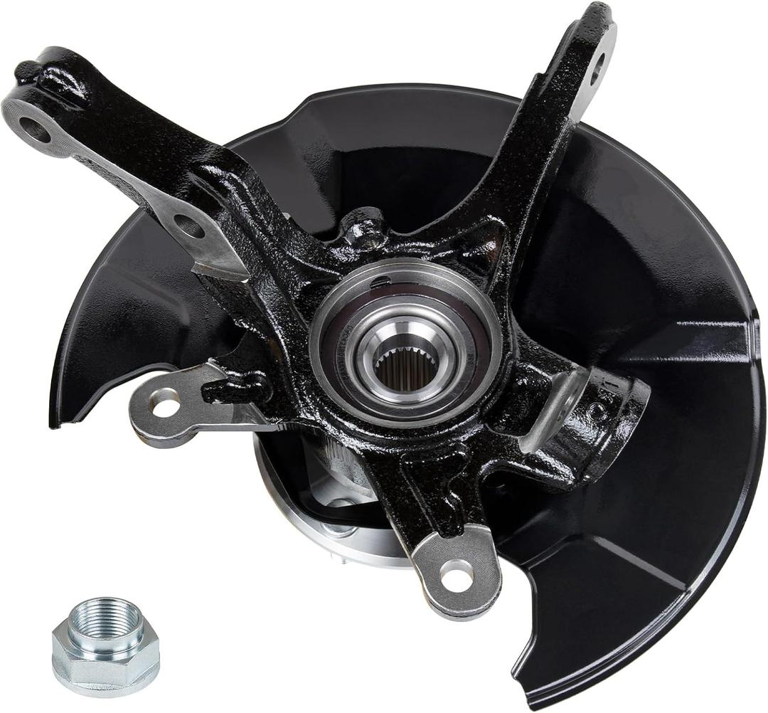 LK098 Front Steering Knuckle Wheel Bearing Hub Assembly Compatible with 2012 2013 2014 2015 2016 Honda Civic 1.8L Replace for 51211-TR3-Y00 51211-TR0-A00, Right Passenger Side