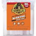 Gorilla 3033002 Hot Glue Sticks, Full Size, 30-Ct. - Quantity 6