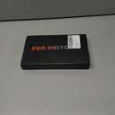 Switch 2 Slim Case Set with 2 Joycon Thumb Grips, 2 Tempered Glass Screen Protectors, Detachable TPU Shell for Nintendo Switch 2 - Anti-Scratch, Anti-Slip, TV Dock Incompatible (White)