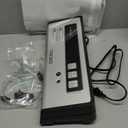 FRESKO Vacuum Sealer Machine with Automatic Bag Detection, Double Heat Seal, Compact Food Sealer, Easy to Use, Starter Kit (Silver)