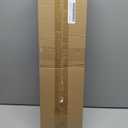 uxcell Stretchable Shower Curtain Rod Rack, Stainless Steel U Shaped Shower Curtain Rod No Drill for Bathroom Bathtub, 80cm/31" Width, Black