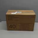 Amazon Basics Leak-Proof Dog and Puppy Potty Training Pee Pads with Quick-Dry 5-Layer Surface, Standard Absorbency, Giant Size, 27.5 x 44 Inch, Blue & White, 40-Pack