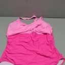 Aqua Eve Plus Size One Piece Swimsuit - Women's Tummy Control Bathing Suit Retro Full Coverage Swimwear 2025 Pink 20W