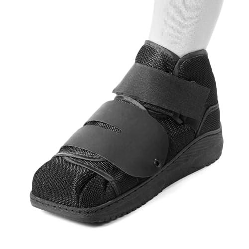 Estinko Closed Post Op Shoe Post Op Shoes Fracture Medical Walking Shoes for Men and Women-Post Surgery or Operation Foot Support Broken Foot or Toe Squared S