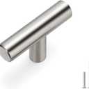 homdiy 15Pack Cabinet Knobs Brushed Nickel Drawer Knobs - 2in Overall Cabinet Door Knobs Single Hole Knobs Modern Cabinet Hardware for Kitchen Cabinets, Dresser Drawers