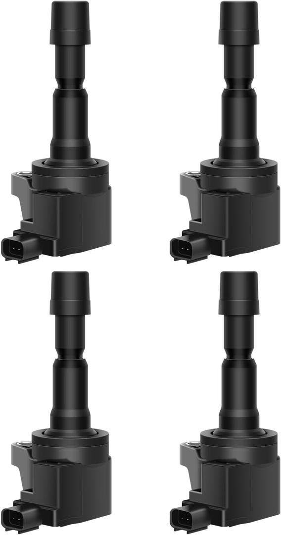 ECCPP ignition coils Pack of 4 UF626,coils packs, Fit 2009-2013,for CR-Z 2011-2015,for Honda City 2010-2013. (Standard)