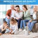 SVAVO Automatic Air Freshener Dispenser - Wall Mounted/Free Standing Auto Aerosol Spray Dispenser Programmable Fragrance Dispenser for Indoor-Bedroom, Hotel, Office, Commercial Place, Grey (1 Count (Pack of 1))