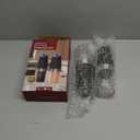 CIRCLE JOY Gravity Electric Salt and Pepper Grinder Set Automatic Salt and Pepper Grinder Set with LED Light, Battery Operated, Adjustable Coarseness, Large Capacity, for Home Kitchen BBQ