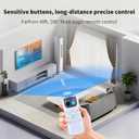 ZWP GYKQ-71E Window Air Conditioner Remote Control for Black+Decker/Della/Amana/TCL/Della/Crosley/Acekool/Emerson/ROVSUN/GarveeHome/Magshion/Acekool/Adoolla/ACONEE/GAOMON/Comfort Zone/Honeywell/Mollie