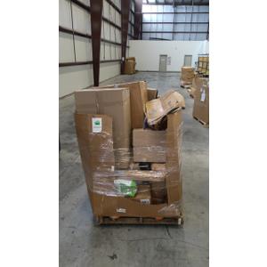 Pallet of salvage items