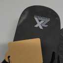 ZeroXposur Men's Embossed Flip Flops (12, Black)