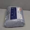 Extra Deep King Sheet Set - 6 Piece Breathable and Cooling Sheets - Hotel Luxury Bedding for Women, Men, Kids & Teens - Easy & Secure Fit - Soft and Wrinkle Free - Extra Deep Pockets - Heathered Blue