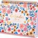 2025-2026 Desk Calendar - Jul 2025  Dec 2026, Standing Flip Calendar 2025-2026, 18 Months Desktop Calendar, 10" x 8.3", Thick Paper, Strong Binding, Stand Up Calendar, with Memo Pages  Blank Blocks