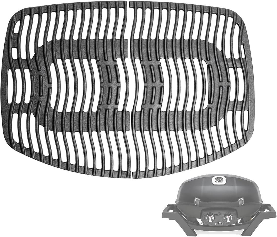SafBbcue TravelQ 285 Grates Replacement for Napoleon TravelQ 285 Grill Parts PRO285 TQ285 Portable Grill Cooking Grids -2 Pack