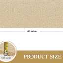 LuxStep Shower Mat Bathtub Mat,Non-Slip Bath Mat with Drain, Quick Drying 40" x 16"