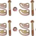 MOTOKU Front Camber Bolt kit for Chevrolet Silverado 1500 2500 3500 Tahoe Suburban 2500 GMC Sierra 1500 2500HD 3500HD Yukon XL 1500 2500,Upper Control Arm Caster Alignment Cam Bolt Kit