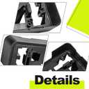 License Plate Frame Compatible with Fd F150 2.7L 3.0L 3.5L 2021 2022 2023, Front Bumper License Plate Bracket Replace OE # FO1068187, ML3Z-17A385-BB