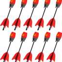 Zing Zonic Whistling Arrow Refill Pack - Includes 10 Zonic Whistling Arrows, Compatible HyperStrike Bow, Firetek Bow, Z-Tek Bow, Z-Curve Bow and Z-Bow (Red)