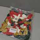 Christmas Balloon Garland Arch kit with Red White Green Gold Balloons, Confetti Balloons, Candy, Cane, Elk, Gift Box, Explosion-Star, Santa-Claus Sleigh Foil Balloons for Xmas Party Decorations