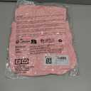 Wenrine Women Long Sleeve Bubble Mini Dress Bodycon Mock Neck Casual 2025 Cocktail Club Party Dresses (Large, Pink)