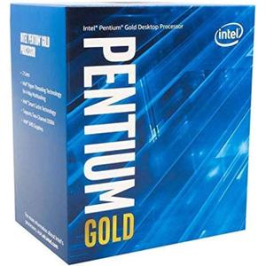 Intel Pentium Gold G-6400 Desktop Processor 2 Cores 4.0 GHz LGA1200 (Intel 400 Series chipset) 58W (BX80701G6400)